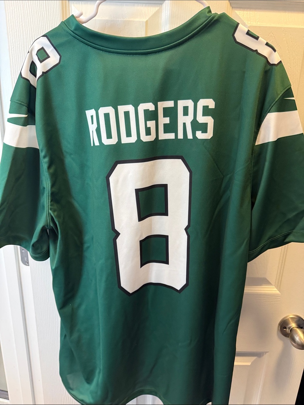 Nike New York Green #8 Men's Jersey - Picture 4 of 4